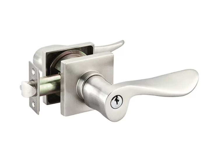 Emtek 5021LU DUMMY KIL , Luzern Lever , Rectangular Rosette - Parent