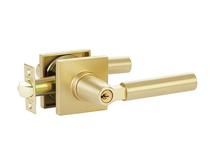 Emtek 5023HEC Dummy KIL , Hercules Lever , Modern Rectangular Rosette - Parent