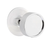 Emtek 5059.LSUS14.MRGN Select Dummy , Disk Rosette , L-Square Stem , Green Marble Handle