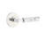 Emtek 5109.LSUS15.MRGN.LH Select Passage , Disk Rosette , L-Square Stem , Green Marble Handle , LH - Parent