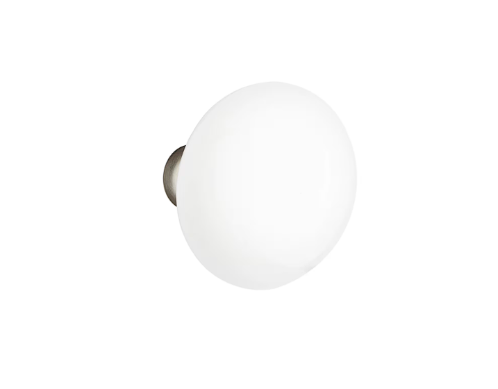 Emtek 5112IW Passage , Modern Rectangular Rosette , Ice White Porcelain Knob - Parent