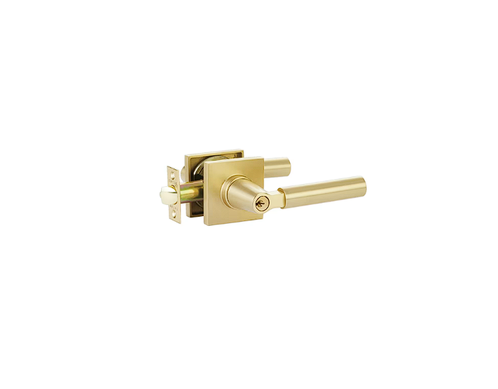 Emtek 5123HECLH KIL , Hercules Lever , Modern Rectangular Rosette , LH - Parent