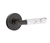 Emtek 5109.TAUS10B.TZLT.RH Select Passage , Disk Rosette , T-Bar Stem , Light Terrazzo Handle , RH
