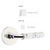 Emtek 5059.RA.TR Dummy , Disk Rosette , R-Bar Stem , Tribeca Handle