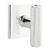 Emtek 5210ACEKN Privacy , Square Rosette , The Ace Knurled Knob