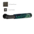 Emtek 5110.TAUS10B.MRGN.LH Select Passage , Square Rosette , T-Bar Stem , Green Marble Handle , LH