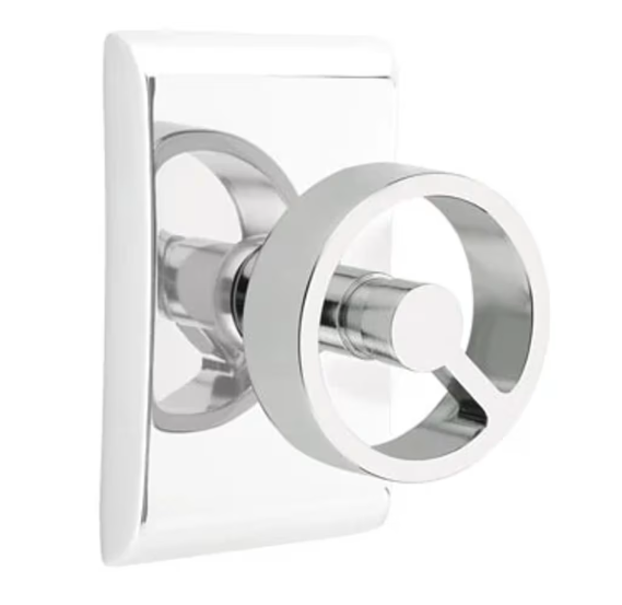 Emtek 5211SPKLH Privacy , Neos Rosette , Spoke Knob , LH - Parent