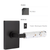 Emtek 5212.LSUS19.TZLT.RH Select Privacy , Modern Rectangular Rosette , L-Square Stem , Light Terrazzo Handle , RH