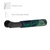 Emtek 5212.TAUS26.MRGN.RH Select Privacy , Modern Rectangular Rosette , T-Bar Stem , Green Marble Handle , RH