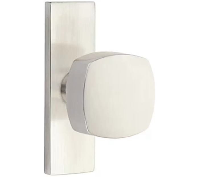 Emtek 5507FRK Passage , Stretto 1.5" x 5" , Freestone Knob - Parent