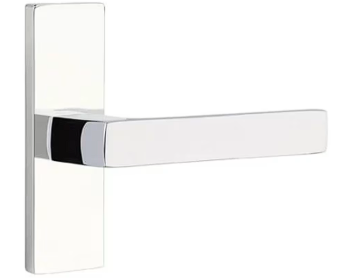Emtek 5607DTLH Privacy , Stretto 1.5" x 5" , Dumont Lever , LH - Parent