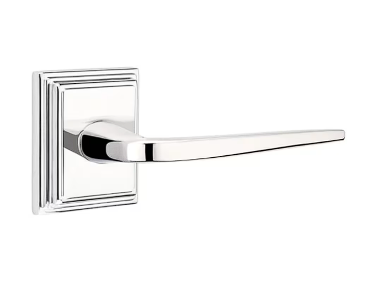 Emtek 5801ATNRH Passage , Oval Stretto 1.5" x 3" , Athena Lever , RH - Parent
