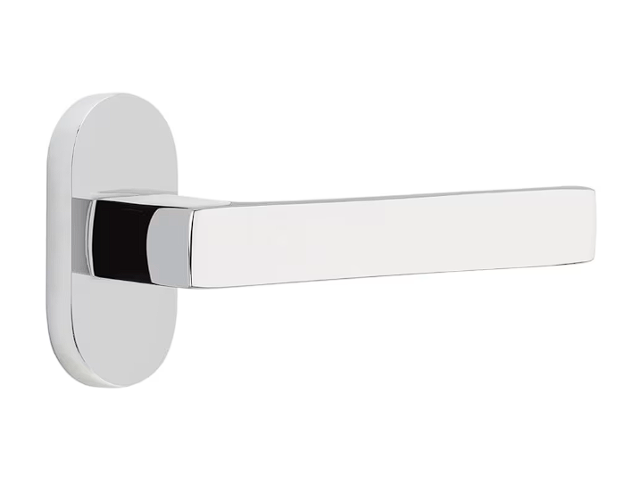Emtek 5801DTRH Passage , Oval Stretto 1.5" x 3" , Dumont Lever , RH - Parent