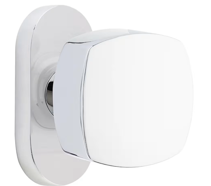 Emtek 5801FRK Passage , Oval Stretto 1.5" x 3" , Freestone Knob - Parent