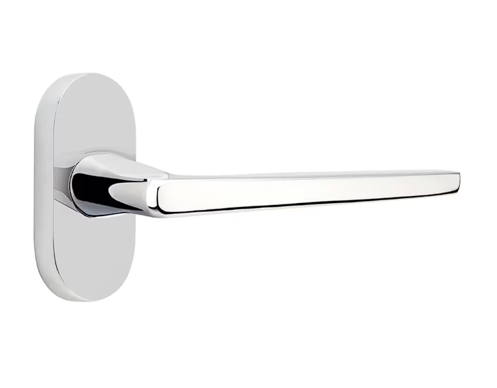 Emtek 5801HERLH Passage , Oval Stretto 1.5" x 3" , Hermes Lever , LH - Parent