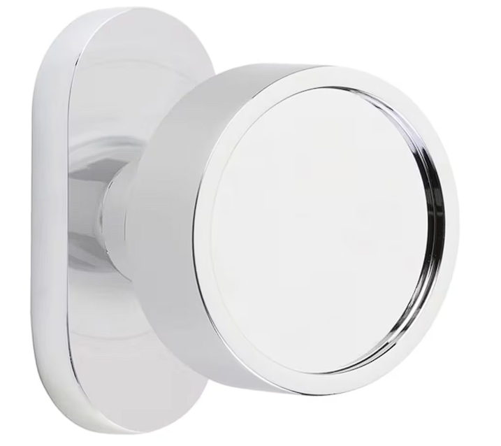 Emtek 5801VR Passage , Oval Stretto 1.5" x 3" , Verve Knob - Parent