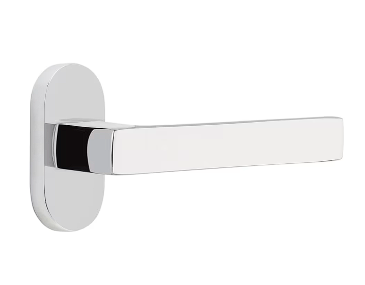 Emtek 5802DTRH Thumbturn Privacy , Oval Stretto 1.5" x 3" , Dumont Lever , RH - Parent
