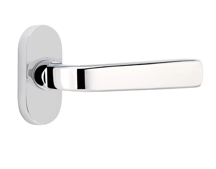 Emtek 5802SIOLH Thumbturn Privacy , Oval Stretto 1.5" x 3" , Sion Lever , LH - Parent