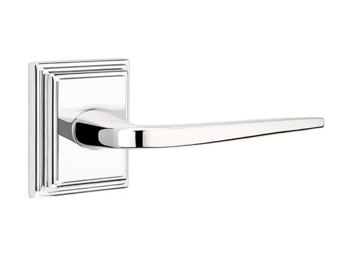 Emtek 5803ATNRH Dummy , Pair , Oval Stretto 1.5" x 3" , Athena Lever , RH - Parent
