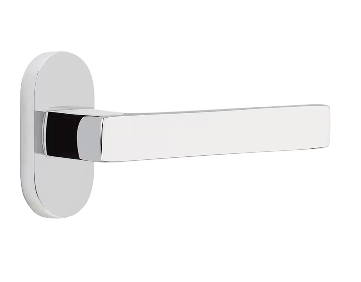 Emtek 5803DTRH Dummy , Pair , Oval Stretto 1.5" x 3" , Dumont Lever , RH - Parent