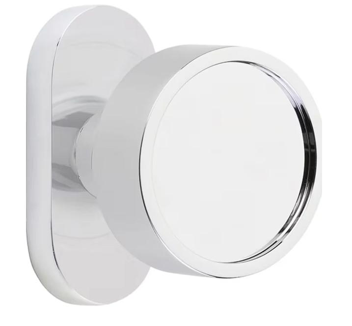 Emtek 5803VR Dummy , Pair , Oval Stretto 1.5" x 3" , Verve Knob - Parent
