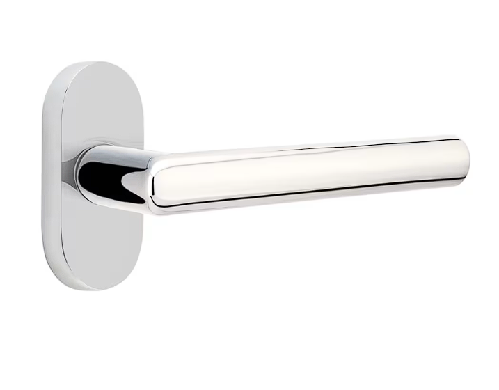 Emtek 5804STURH Dummy , Single Sided , Oval Stretto 1.5" x 3" , Stuttgart Lever , RH - Parent