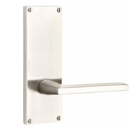 Emtek 8011.CCUS26.SKKUS4 SELECT Dummy Pair , Sideplate Locksets Modern Non-Keyed 7" , Conical Stem , Straight Knurled Knob - Parent
