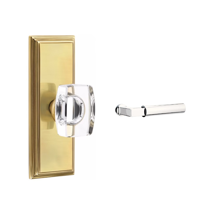 Emtek 8035HEC Dummy , Wilshire Non-Keyed 7" , Hercules Lever - Parent