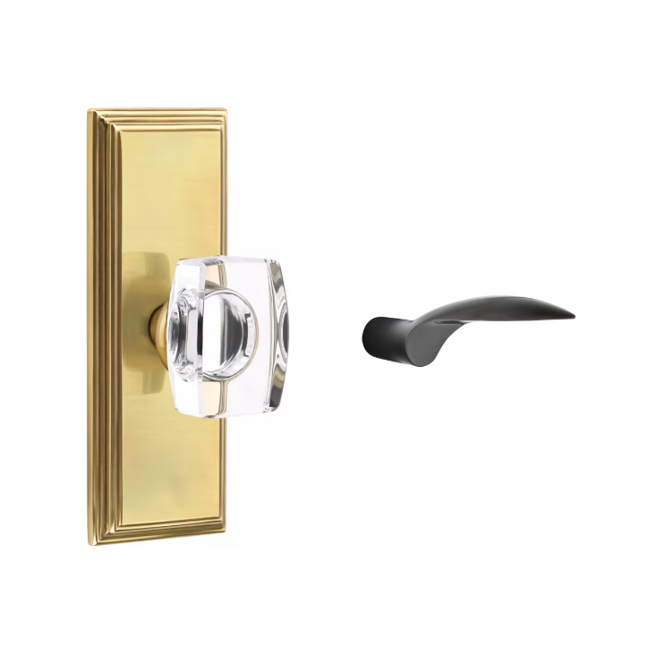 Emtek 8035MC Dummy , Wilshire Non-Keyed 7" , Mercury Lever - Parent