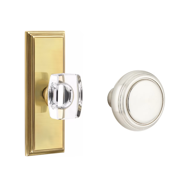 Emtek 8035NW Dummy , Wilshire Non-Keyed 7" , Norwich Knob - Parent