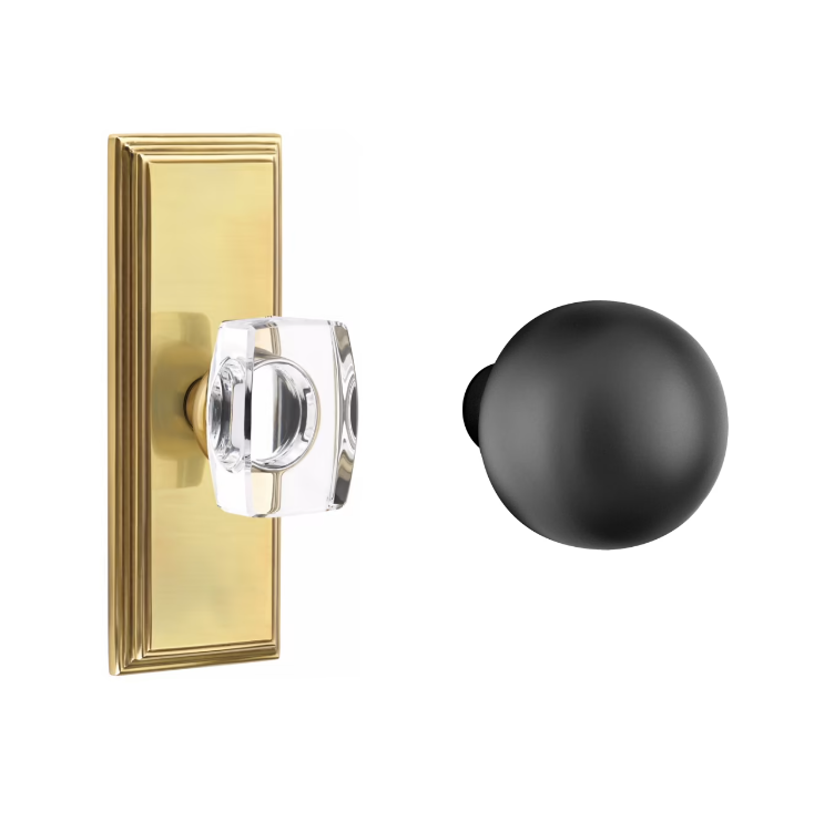 Emtek 8035OR Dummy , Wilshire Non-Keyed 7" , Orb Knob - Parent