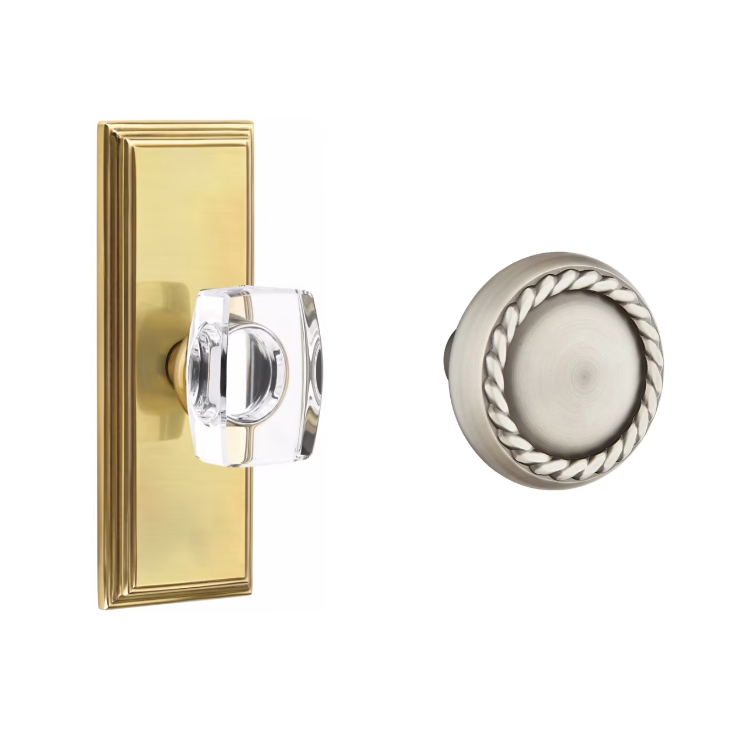 Emtek 8035RK Dummy , Wilshire Non-Keyed 7" , Rope Knob - Parent