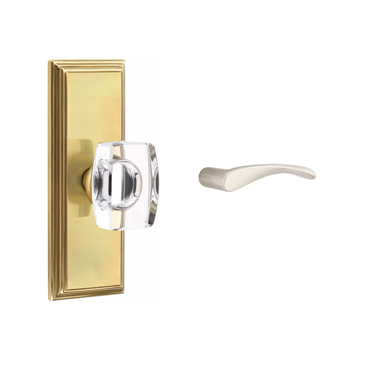 Emtek 8035TRT Dummy , Wilshire Non-Keyed 7" , Triton Lever - Parent