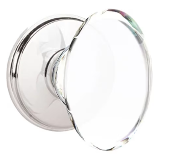 Emtek 8110HT Passage , Watford Rosette , Hampton Crystal Knob - Parent