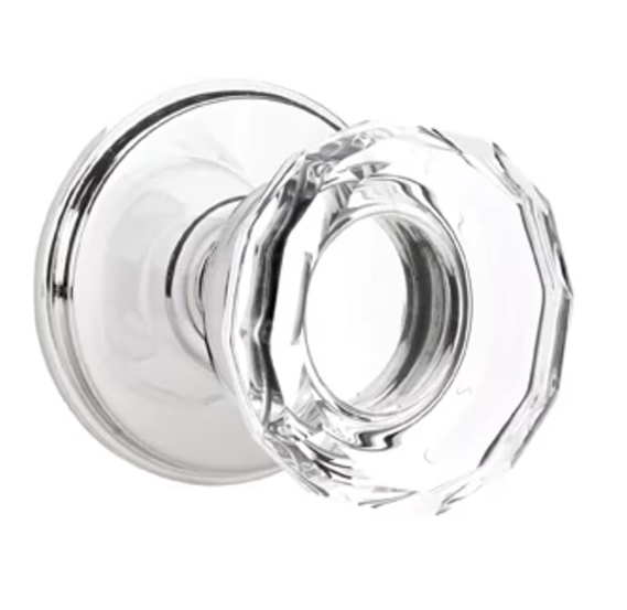Emtek 8110LW Passage , Watford Rosette , Lowell Crystal Knob - Parent