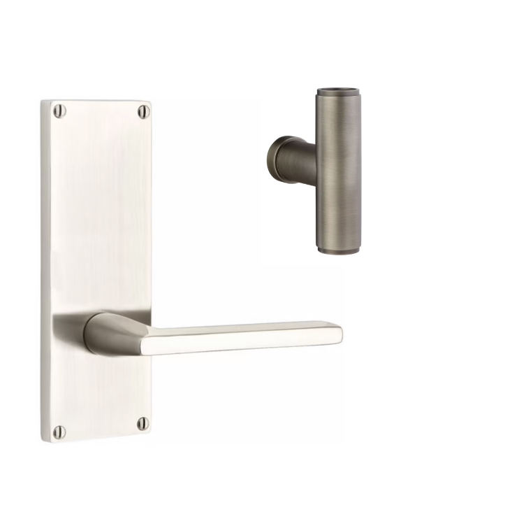 Emtek 8111ACE Passage , Sideplate Locksets Modern Non-Keyed 7 , The Ace Knob - Parent