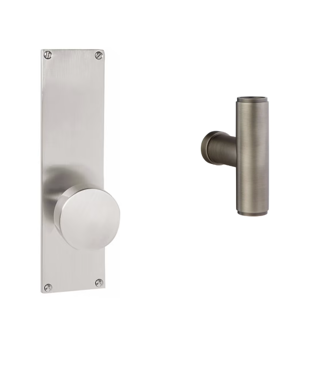 Emtek 8113ACE Passage , Sideplate Locksets Modern Non-Keyed 9 , The Ace Knob - Parent