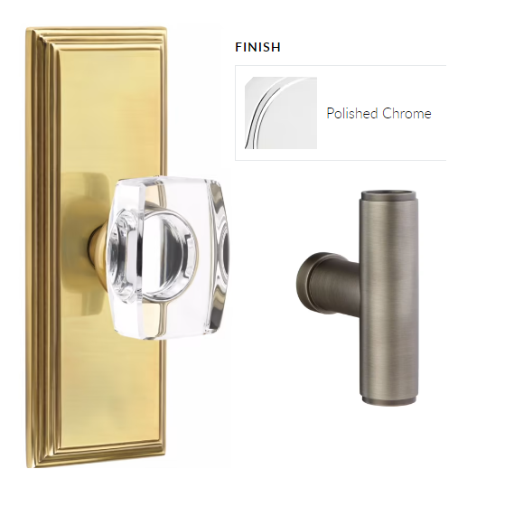 Emtek 8135ACE Passage , Wilshire Non-Keyed 7" , The Ace Knob - Parent