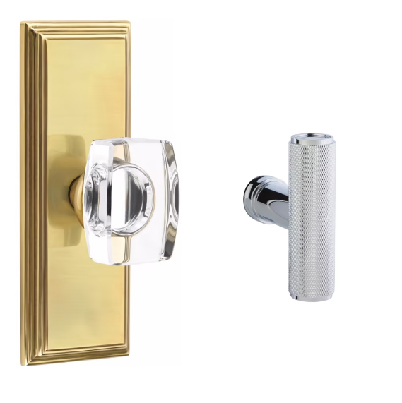 Emtek 8135ACEKN Passage , Wilshire Non-Keyed 7" , The Ace Knurled Knob - Parent