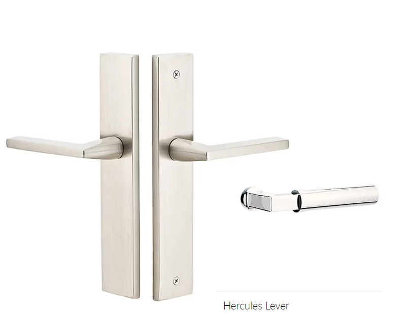 Emtek 8141HECRH Passage , Stretto , 10" Plate , Hercules Lever , RH - Parent