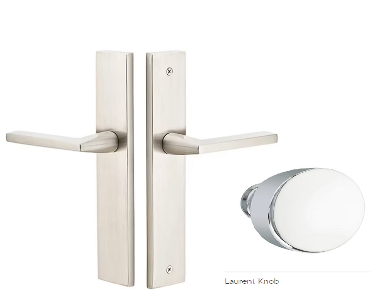 Emtek 8141LAU Passage , Stretto , 10" Plate , Laurent Knob - Parent