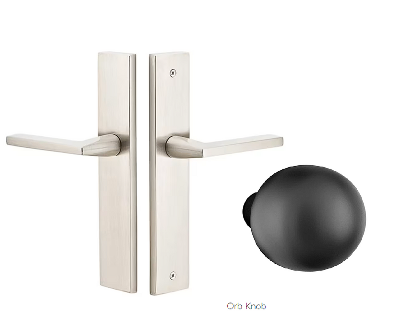 Emtek 8141OR Passage , Stretto , 10" Plate , Orb Knob - Parent