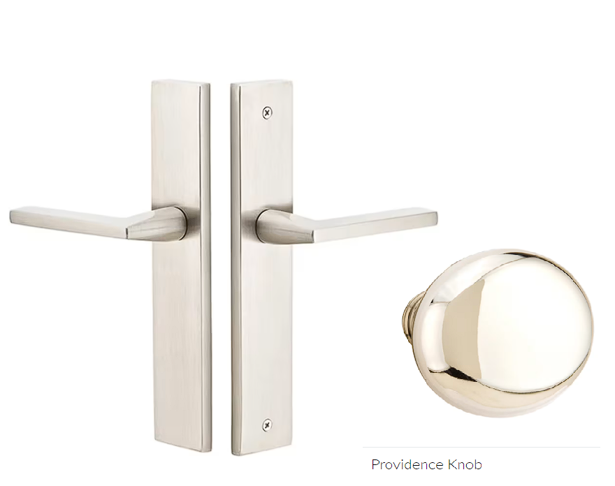 Emtek 8141P Passage , Stretto , 10" Plate , Providence Knob - Parent