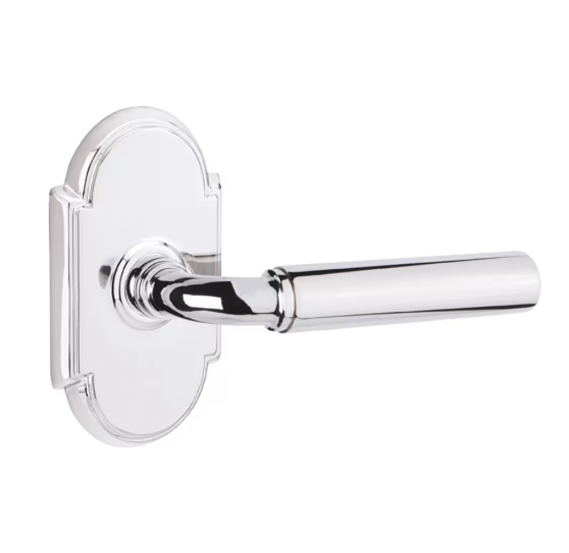 Emtek 8208MNGLH Privacy , No.8 Rosette , Manning Lever , LH - Parent