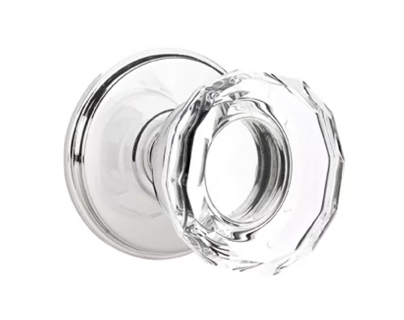 Emtek 8210LW Privacy , Watford Rosette , Lowell Crystal Knob - Parent