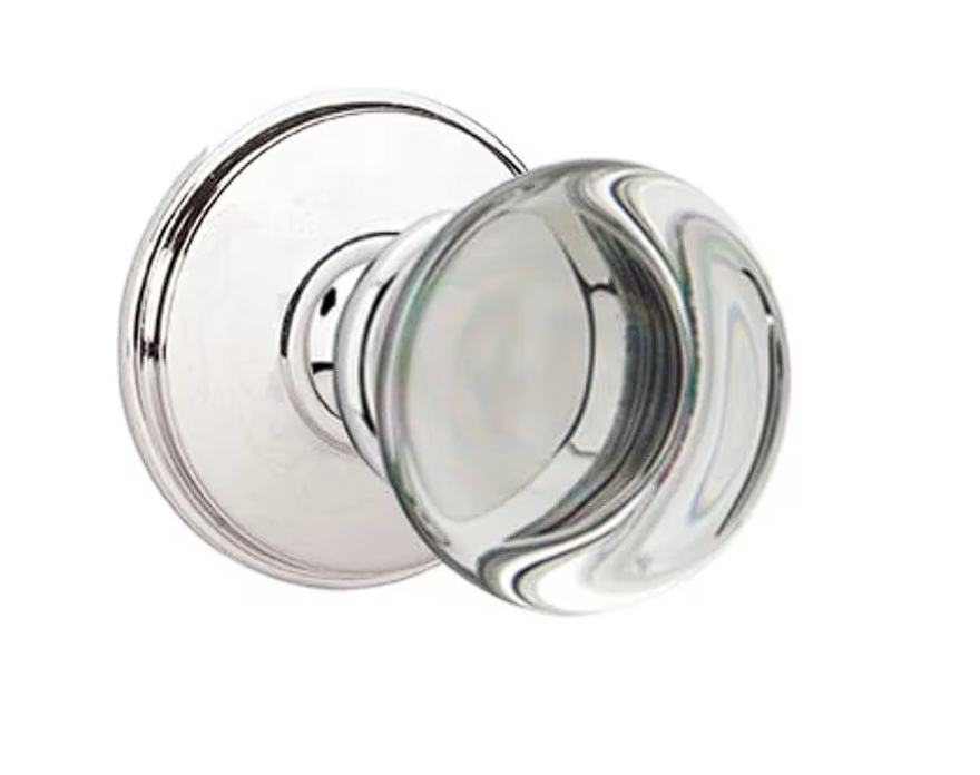 Emtek 8210PC Privacy , Watford Rosette , Providence Crystal Knob - Parent