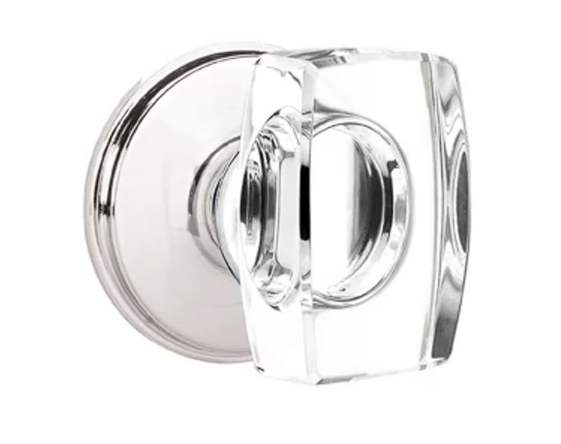 Emtek 8210WS Privacy , Watford Rosette , Windsor Crystal Knob - Parent
