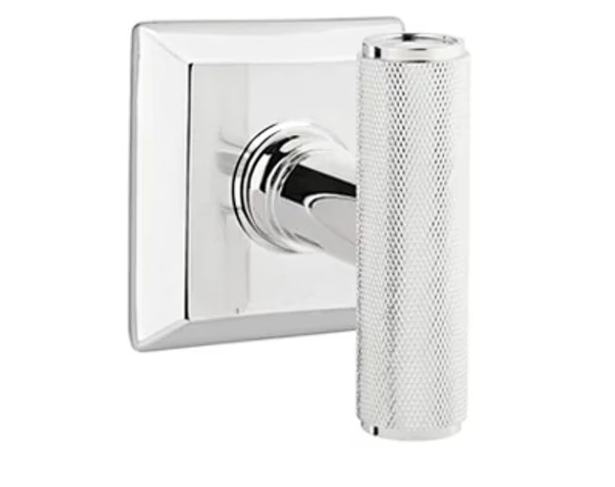 Emtek 8231ACEKN Privacy , Quincy Rosette , The Ace Knurled Knob