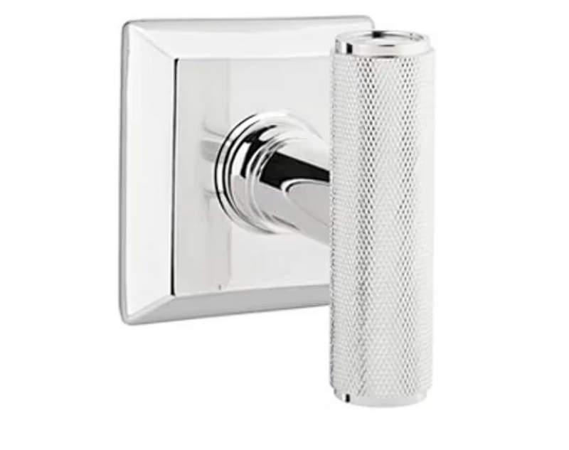 Emtek 8231ACEKN Privacy , Quincy Rosette , The Ace Knurled Knob