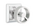 Emtek 8231SPKRH Privacy , Quincy Rosette , Spoke Knob , RH